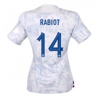 Frankreich Adrien Rabiot #14 Fußballbekleidung Auswärtstrikot Damen WM 2022 Kurzarm
